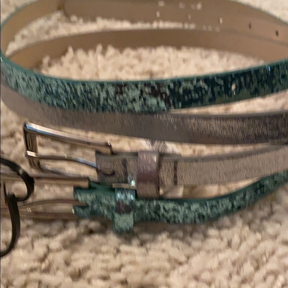 Pair of Apt 9 belts